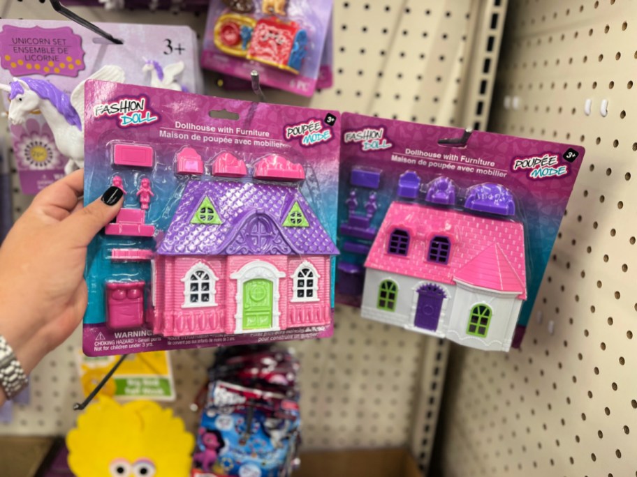 doll houses from dollar tree