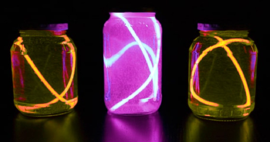 glow in the dark jar